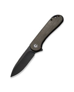 Ніж складаний кишеньковий Civivi Elementum, (7.5 см) D2 / Micarta темно-зелений