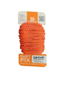 Шнур допоміжний BaseCamp Whipcord 3 мм 15 м, Orange (BCP 66320)