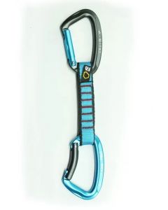 FA Відтяжка з карабінами ROCK EXPRESS PAD 19 mm 16 cm BLUE