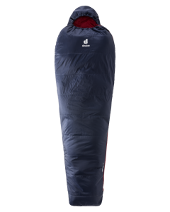 Спальник DEUTER Dreamlite L колір 3524 navy-cranberry лівий
