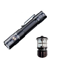 Ліхтар тактичний ручний Fenix PD35R ACE LED 2000 лм + наключний ліхтар CL01 (чорний) | Лімітована серія