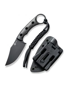 Ніж фіксований тактичний Civivi Midwatch, (8.6 см) N690 / Micarta чорний
