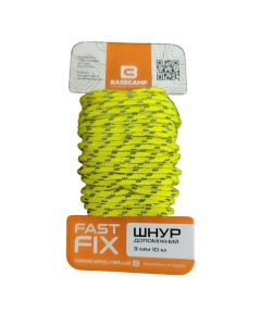 Шнур допоміжний BaseCamp Whipcord 3 мм 10 м, Multicolor (BCP 63200)