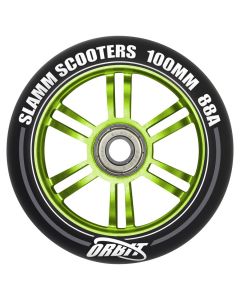 Slamm колесо Orbit 100 mm green