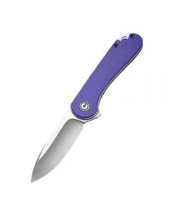 Ніж складаний кишеньковий Civivi Elementum, (7.5 см) D2 / G10 фіолетовий