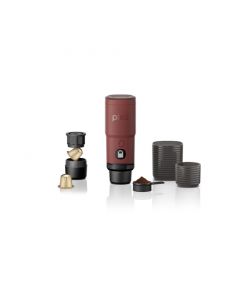 Портативна електрична еспресо-кавоварка Wacaco Pixapresso для меленої кави та капсул, червона