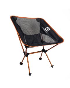 Кемпінгове крісло BaseCamp Compact, 50x58x56 см, Black/Orange (BCP 10306)