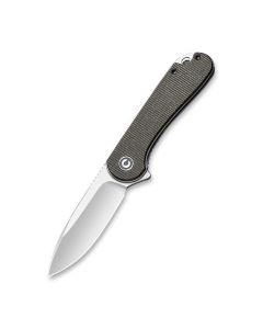 Ніж складаний кишеньковий Civivi Elementum, (7.5 см) D2 / Micarta коричневий