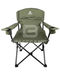 Крісло кемпінгове BaseCamp Big Boy, 54х61х98 см, Olive Green (BCP 10401)