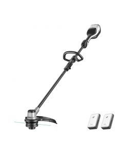 Акумуляторна газонокосарка тример Litheli, живлення від павербанків (УМБ Litheli Power Bank 20000 mAh, 45 W, 2.5А, 2 шт в комплекті)