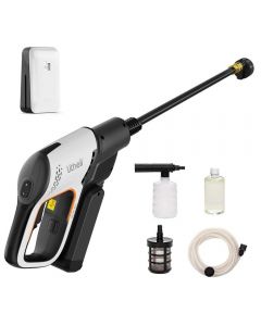 Акумуляторна мийка високого тиску, живлення від павербанку (УМБ Litheli Power Bank 20000 mAh, 45 W, 4А в комплекті)