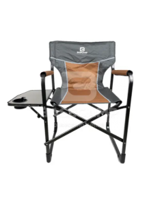 Крісло кемпінгове BaseCamp Rest, 41х61х92 см, Grey/Brown (BCP 10508)