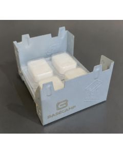 Твердопаливний пальник BaseCamp Pocket Stove з набором сухого пального, 4 таблетки (BCP 51700)