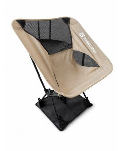 Крісло кемпінгове BaseCamp Compact M, 59х50х64см, Khaki/Black (BCP 10826)