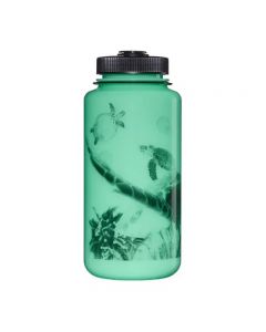 Пляшка для води Nalgene Wide Mouth Tritan Water Bottle Glow Black Turtle 1L