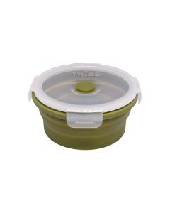 Контейнер Tribe Bowl Container 550 мл силіконовий T-FF-0045, olive